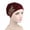 Wine Red, variant on ruhuadgb Beads Flower Women Cancer Chemo Velvet Hat Muslim Beanie Turban Head Wrap Cap