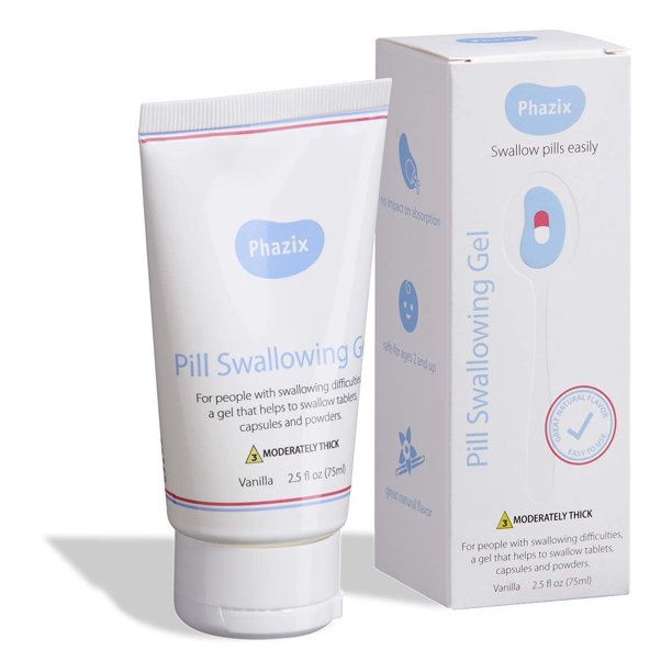 6 pack Phazix Pill Swallowing Gel for Medication Swallowing