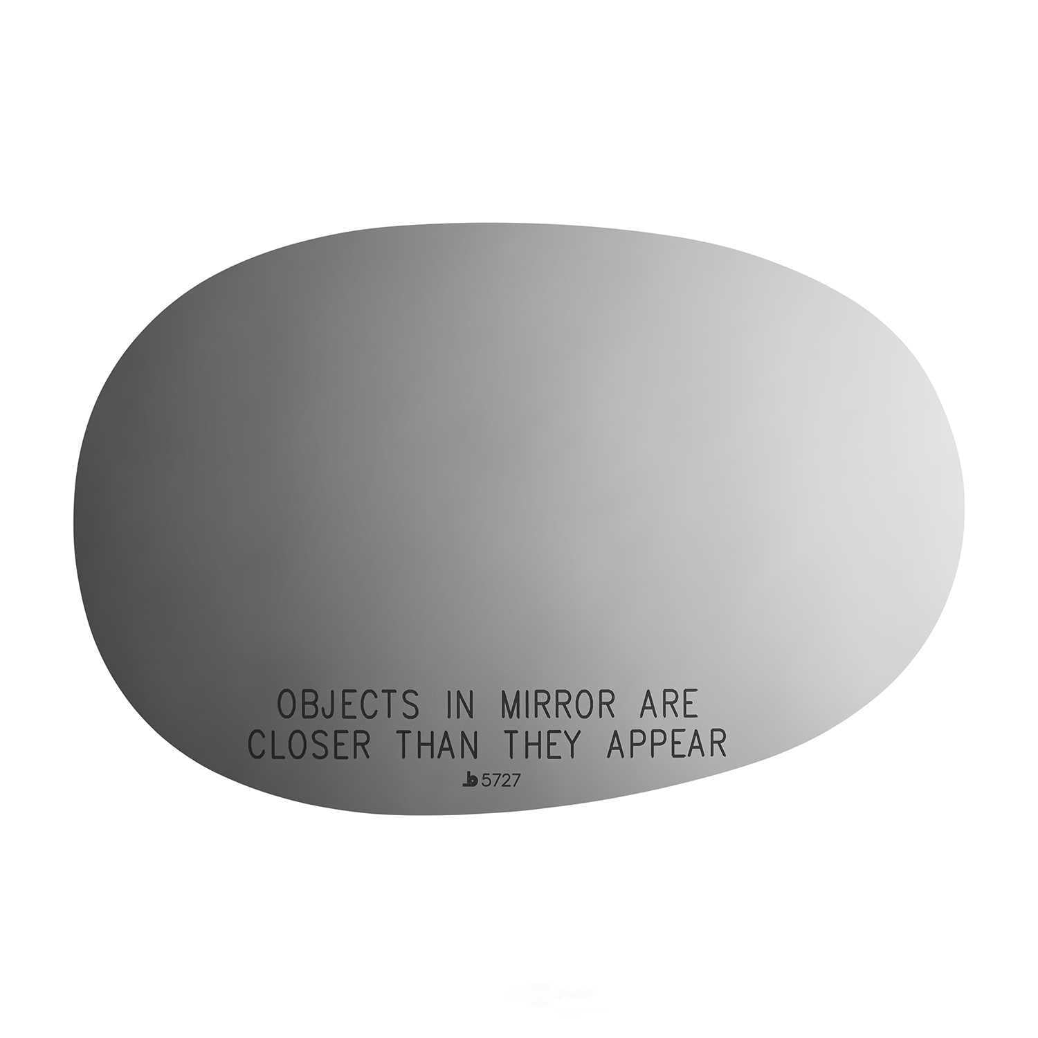 Burco Side View Mirror Replacement Glass - Clear Glass - 5727