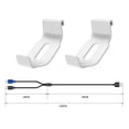 thumbnail image 4 of Conectores de cargador magnético de cable de enlace 2 en 1 con estante de almacenamiento para tableta de teléfono Kuymtek Para estrenar, 4 of 6