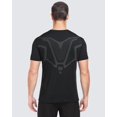 thumbnail image 2 of alpinario Men's Compression T-Shirt Moisture Wicking Breathable Short Sleeve Gym Workout High Elastic Dry Fit Baselayer Rash Guard Running Undershirt, 2 of 8