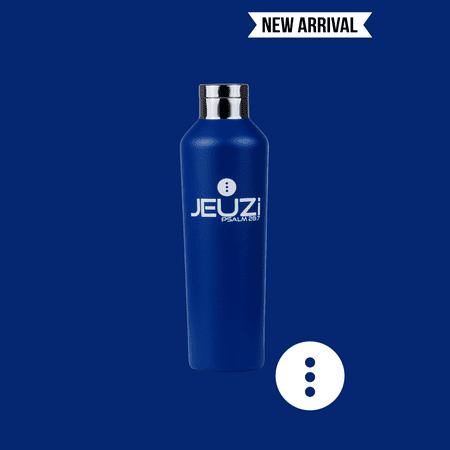 20oz Steel Vacuum Water Bottle Ocean Blue-JEUZi