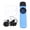 Blue, variant on Rupoun ABS Kazoo Flute Musical Wind Instrument Beginner Friendly with 8 Replacement Diaphragms and Lanyard, Blue