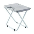 thumbnail image 4 of OUNONA  Folding Stool Lightweight Chairs Foot Step Travel Baby Grey, 4 of 8