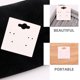 thumbnail image 3 of BESTYASH 200Ud Tarjetas De Papel Para Exhibir Aretes Con Soporte Universal Y Ligero Para Tienda Y Hogar, 3 of 8