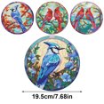 thumbnail image 2 of Posavasos con pintura de diamantes, posavasos con diseño de flores y animales, suministros para manualidades, 4 Uds., 2 of 8