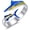 G-Blue Marlin, variant on Killer Whale Ring 925 Sterling Silver Two Orca Adjustable Ring Animal Lovers Jewelry Ocean Gift for Friend/Daughter/Mother, Size 7