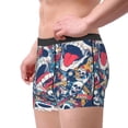 thumbnail image 2 of Balery cool rock Skull Calzoncillos bóxer para hombre, ropa interior de algodón suave y transpirable con cinturilla de nailon-Large, 2 of 5