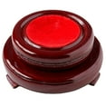 thumbnail image 1 of AURARMLET Wood Crystal Display Base Sphere Display Holder 1Pack, 1 of 8