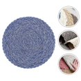 thumbnail image 4 of Cat Scratchpad Protect Furniture Round Shape Ramie Material Interactive Cats Board 15.4×15.4×0.1in 1Pack, 4 of 5