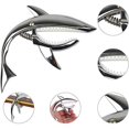 thumbnail image 2 of Mira-Tech Shark - Cejilla con resorte de aleación de zinc para guitarra acústica y eléctrica con buena sensación en la mano (plata), 2 of 5