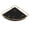 Black, variant on Nieyigj Bathroom Storage Tray Light Luxury Decorative Golden Texture Triangle Vanity Organiser Tray for Soap Towels Paper Napkins Jewellery Makeup Cosmetics, Black, 11.8 inches / 30 cm