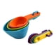 thumbnail image 4 of Billuyoard 5 unidades/juego de tazas medidoras de plástico coloridas, cuchara medidora, herramienta de cocina, cucharas para niños, juego de medición, Cocina y Comedor Grande, 4 of 6