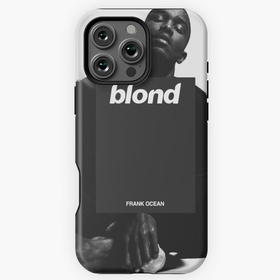 Frank Ocean Blonde Art Print Album Art Phone Case for iPhone 16 15 14 13 12 11 Pro Max