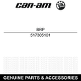 thumbnail image 3 of BRP 517305101 OEM Lefthand Mirror Assembly Can-Am Ski-Doo Grand Touring MXZ GSX 600 800, 3 of 5