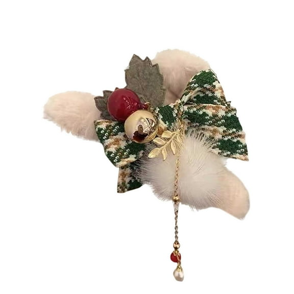 Christmas Winter Hair Clip Festive and Cozy for Girls and Women Autumn & Winter