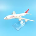 thumbnail image 4 of PENGXAING Airplane Model 1/400 16cm Alloy Switzerland Airlines B747-400 Aeroplane Model Gift Collection, 4 of 6
