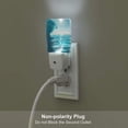 thumbnail image 5 of Salouo Turquoise Ocean Reflection for Night Lights Plug into Wall 1 Pack, 0.5W Plug in Night Light with Dusk-to-Dawn Light Sensor LED Nightlight for Bathroom, Adult, Hallway-EU, 5 of 7