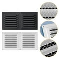 thumbnail image 2 of Ventilation Grille with Insect Screen Vent Cover Airflow for Hvac Or Ceiling Black, 2 of 8