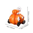 thumbnail image 3 of Decoraciones de Halloween, Adornos de Halloween, Regalos de Halloween, Decoraciones de Halloween con escena de calabaza de resina, Portavelas decorativo, Regalos navideños, Portavelas de resina, 3 of 6