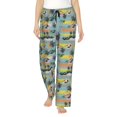thumbnail image 1 of Balery Hawaiian Style Pantalones de pijama para mujer, pijamas ultraligeros, pantalones de estar por casa-3X-Large, 1 of 6