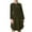 Green, variant on Spring Sale 2024!Hontri Muslim Dresses for Women Women Muslim Solid Color Button Stitching Fashion Casual Dress Long Sleeve Prayer Clothes Maxi Dresses for Women 2024 Black,L