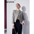 thumbnail image 4 of Abrigo de piel de oveja natural de calidad Super Tajiyane para mujer 2024 Chaqueta elegante de cuero real Chaquetas cortas con cuello alto, 4 of 5