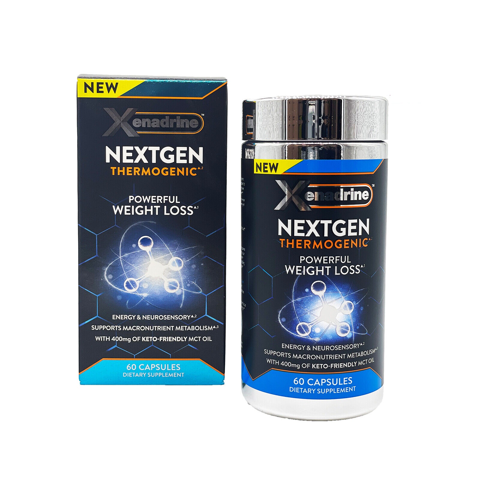 Xenadrine Nextgen Thermogenic Powerful Weight Loss, 60 Capsules