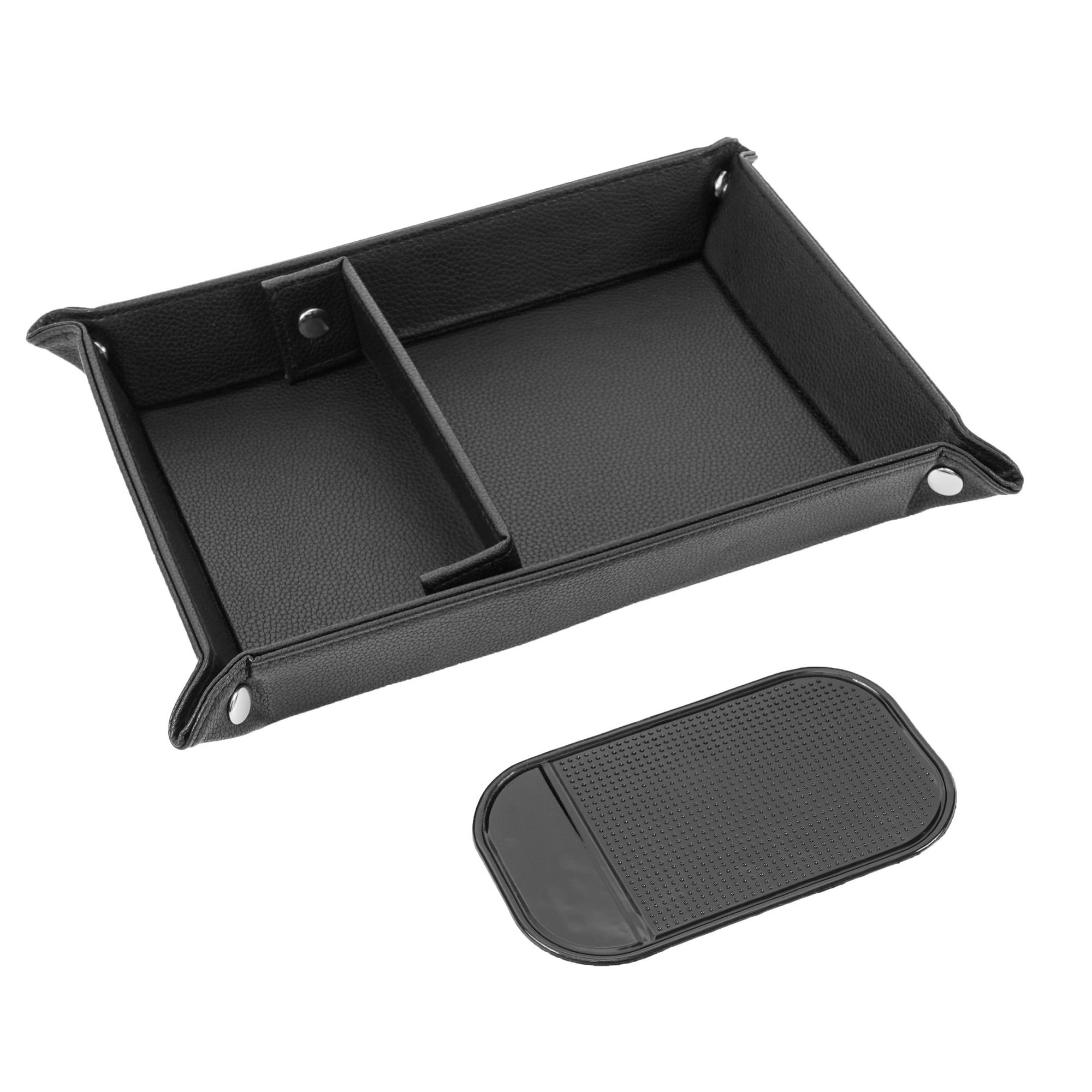 Auto Drive Valet Car Organizer Tray Dimension 11"x7.08"x1.77" 1 Pack