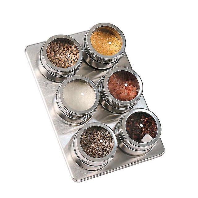 Tarro de condimento para barbacoa al aire libre de acero inoxidable LingWen 1327534331066