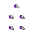 thumbnail image 3 of Sonducket Anillos de humor Termocrómico Ajustable Diferentes estilos No es fácil de romper Durable Temperatura cambiable Joyería Fiesta Tipo 2 Tipo 2 5piezas Sonducket CBP222407, 3 of 6