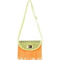 thumbnail image 4 of Women's Cute Compact Fringe Purse Shoulder Bag (Fits Cell Phones up to 6.25In x 3.1In), 4 of 6