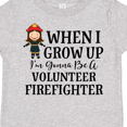 thumbnail image 4 of Inktastic Volunteer Firefighter Future Girls Girls Toddler T-Shirt, 4 of 5