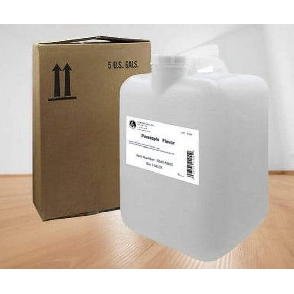 LorAnn Oils Super Strength Pineapple Flavor - 5 Gallon Pail for Baking & Candy