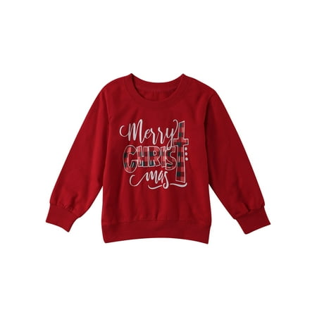 

Loliuicca Family Matching Christmas Sweatshirt Xmas Unisex Reindeer Print Pullover Jumper Sweater