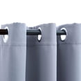 thumbnail image 3 of vidaXL Curtains 2 Pcs Roller Blackout Curtains Window Blinds with Rings Fabric, 3 of 19