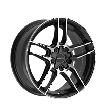 Motiv 16x7.5 5X100 434MB Matic Black Wheel Rim
