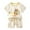 B1111-Beige, variant on UAYOTSE Baby Boys Girls Summer Tracksuit Outfits Set Clothes 6M 1T 2T 3T Toddler Boys Short Sleeve Color Tops and shorts 2 Piece Casual Summer Clothing for Kids Boys Girls,Sizes 9-18 Months