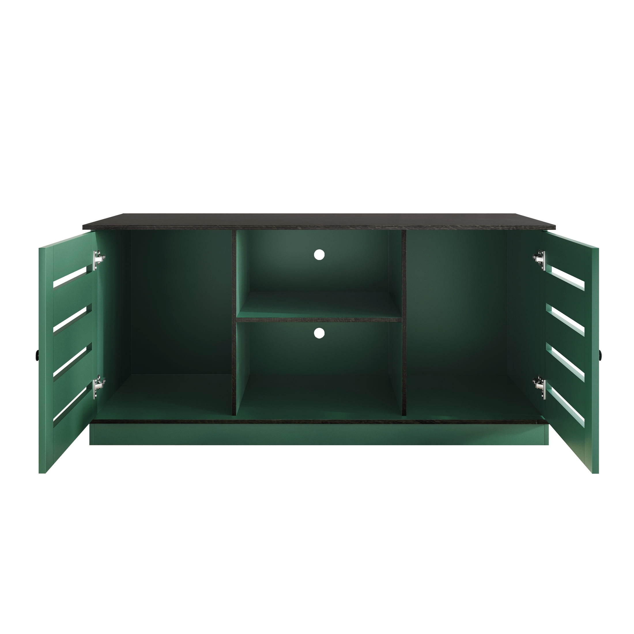 Castle Place Vintage TV Stand Console for TVs up to 50", Green