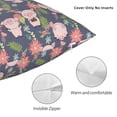 thumbnail image 3 of Fuzoiu Pigs 1 Print Square Pillow Cover,Hidden Zipper Design,Luxury Square Pillow Case, Throw Pillow,Couch Cushion-18"x18", 3 of 7
