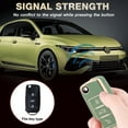 thumbnail image 5 of Xotic Tech Green TPU Full Protect Remote Control Key Fob Cover Shell Case w/Keychain Compatible with Volkswagen Golf GTI Rabbit R MK6 Tiguan Passat Polo Jetta UP! Beetle Santana Scirocco Eos Touran, 5 of 9