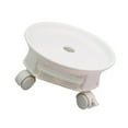 thumbnail image 1 of kurtrusly Plateau de Pot de Fleurs Mobile Caddy Roulant Base de Pot de Fleurs Support de Plante 24cm, 1 of 7