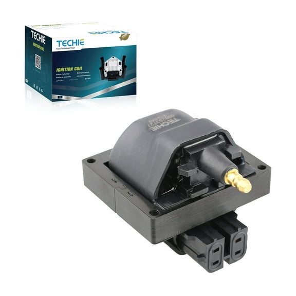 TECHIE Ignition Coil Packs Compatible with Mercruiser Penta OMC 3.0L 4.3L V6 & 5.0L 5.7L 7.4L 8.2L V8 EST Delco Replacement for 898253T27, 817378T, 7243200