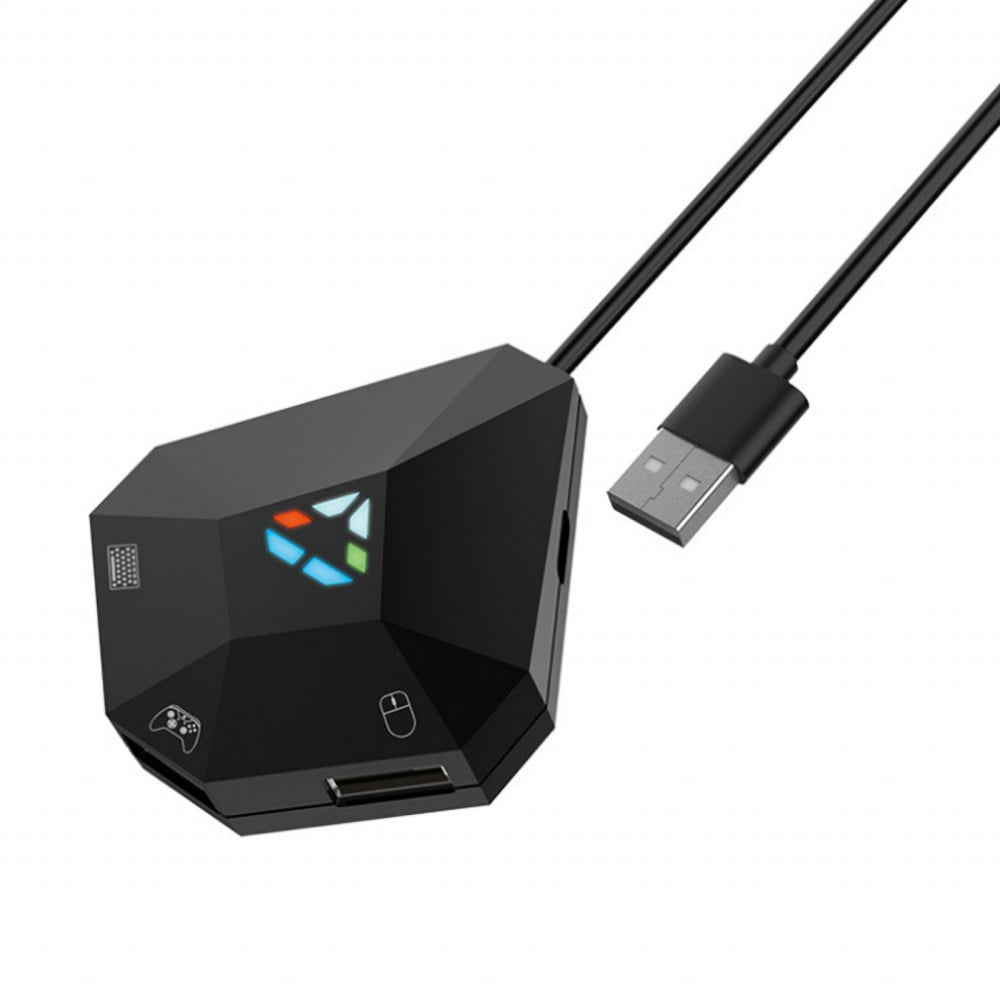 Transcend Shinkan Overtræder Mouse and Keyboard Converte, USB connection, Keyboard and Mouse Adapter for  PS4, PS3, Xbox One, Xbox 360, nintendo switch lite - Walmart.com