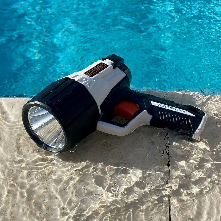 BLACK + DECKER 5-Watt LED Water-Resistant Spotlight & Case 