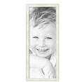 thumbnail image 2 of ArtToFrames 14" x 36" Classic White Picture Frame, 14x36 inch White Wood Poster Frame (WOM-5004),  Pack, 2 of 7