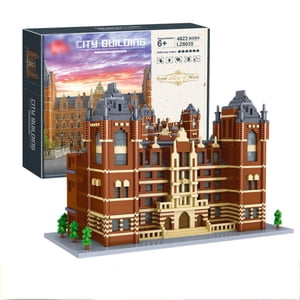 Merkmak 4823 PCS Music Academy Blocks Building Set Célèbre Monde assemblé Block Bricks Modèle Enfants Jouets éducatifs Cadeau de Noël Architecture du monde Bâtiment de la ville