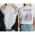 thumbnail image 3 of When You Go Through Deep Waters, Isaiah 43:2 Christian Bible Verse Faith Based Download Sailboat Summer, Men's And Women's Graphic Tee 100% Cotton by TBun, Full Sizes S-5XL, 3 of 5
