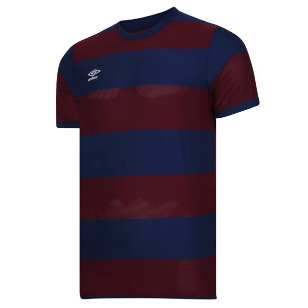 Umbro - Jersey Triumph para Niños/Niñas (Marino, Nuevo Clarete)