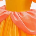thumbnail image 5 of Princess Costume for Girls Cosplay Puff Sleeve Layered Costume for Little Girl Halloween Cosplay Birthday Outfit Yellow (3-10T), 5 of 8